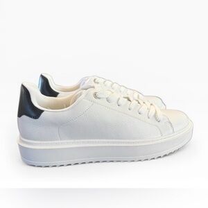 Steve Madden Charlie Platform Sneakers White Size 10